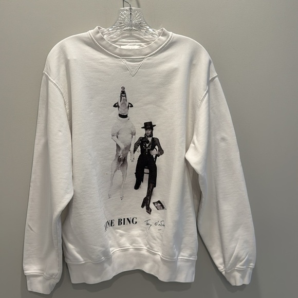 Anine Bing RAMONA SWEATSHIRT AB X TO DAVID BOWIE - Picture 3 of 8